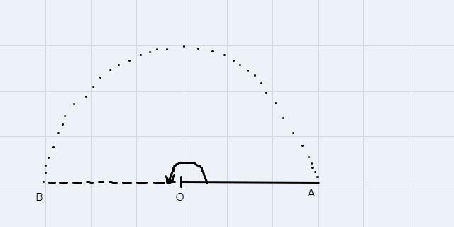 How many degrees are in an angle that turns through half of a circle?-example-1