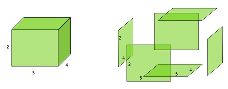 Work out the surface area of this solid prism. 9m 5m 3m 4m The diagram is not drawn-example-1