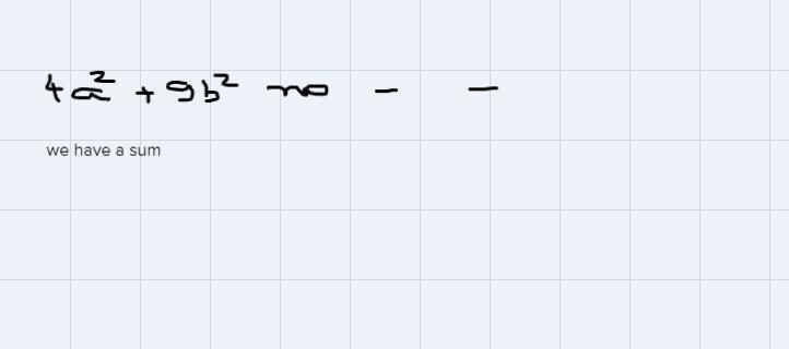 1.) Decide which of the expressions below can be seenas a difference of squares and-example-4