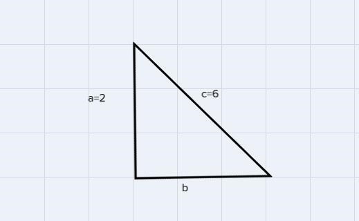 Find the exact length of the third side. 6 2-example-1