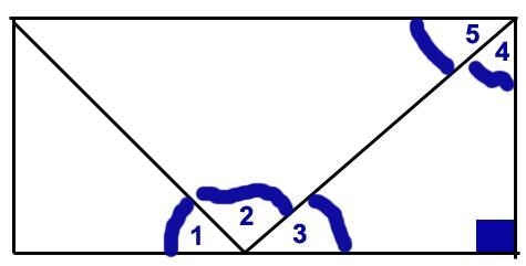 Bryce drew a rectangle and labeled five of the angles, as shown. He knew these factsWHOabout-example-2