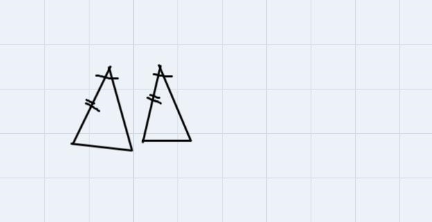 Compare the triangles and determine whether they are congruent, if possible by SSS-example-1