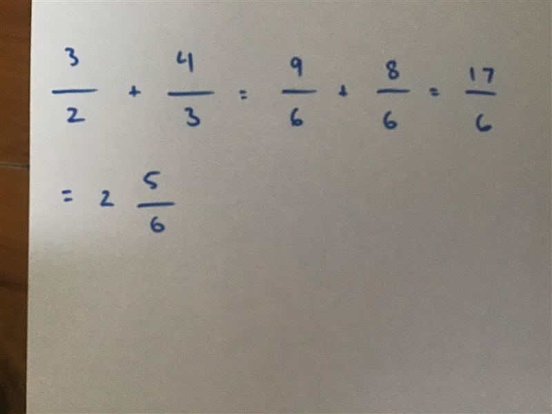 Adding and subtracting fractions with different denominators D:-example-1