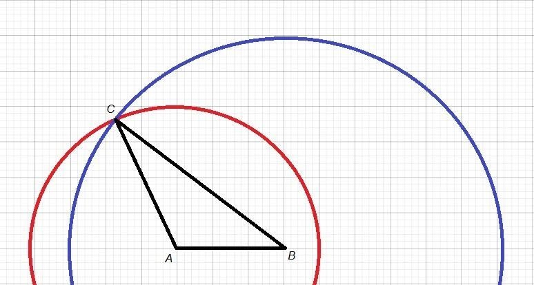 The lengths of the side of a triangle are given classify each triangle as acute, right-example-1