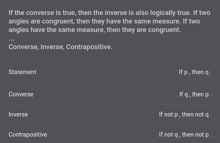 PA ANSWER PO PLEASE NUMBER 1 LNG 1. What is the equivalent statement of a converse-example-1