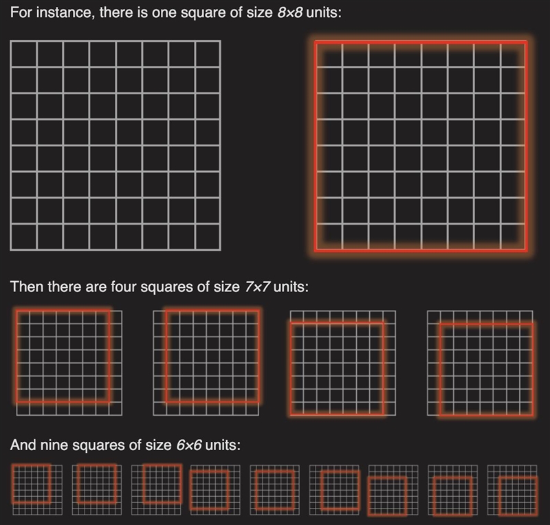 Find the number of rectangles an and Squares in chess 8 by 8 board respectively.​-example-2