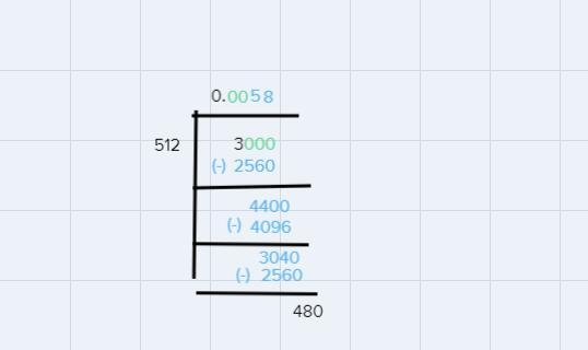 What is 3 divided by 512 ?-example-1