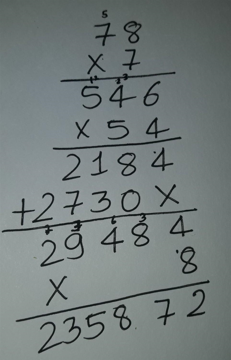 78x7x54x8 show your work-example-1