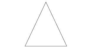 Using a pencil, paper, and protractor, or a drawing program, draw an isosceles triangle-example-1