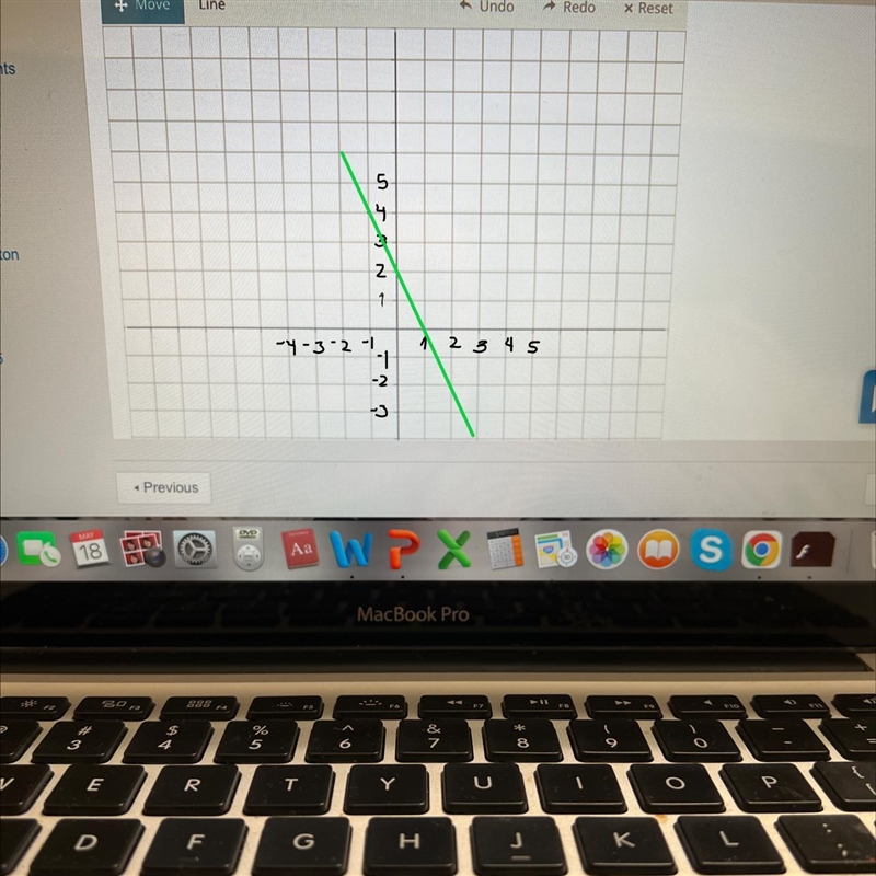 Draw the graph of the line that is perpendicular to Y=1/2 X +2 and goes through the-example-2