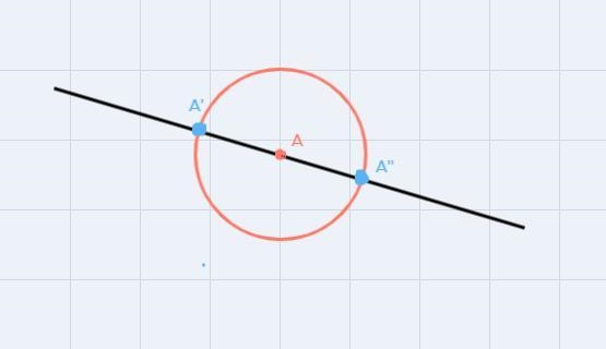 construct a line that is perpendicular to the given line that passes through point-example-1