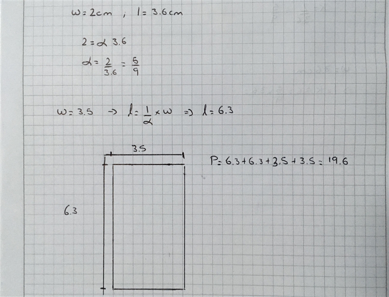 15. MP Model with Mathematics Tom is drawing rectangles in which the length varies-example-1