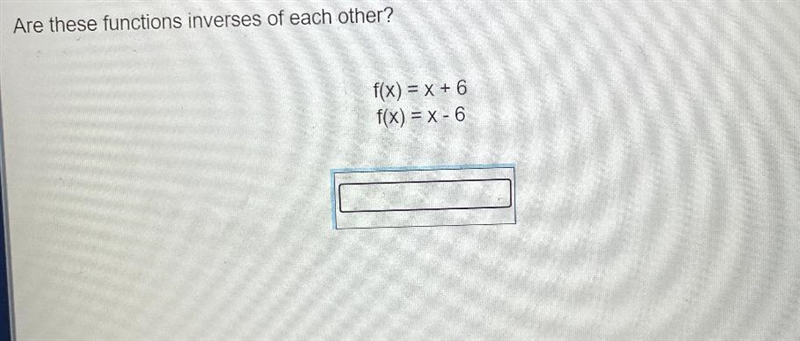 F(x) = x + 6f(x) = x - 6What’s the answers-example-1