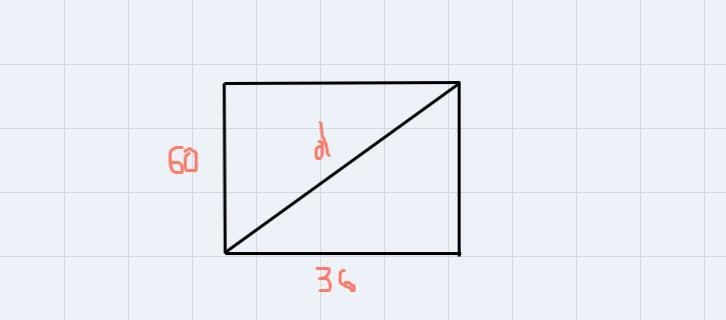 Solve: Tom is building a barn 36 feet wide and 60 feet long. How many feet long will-example-1