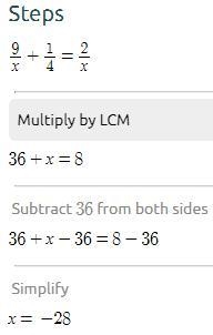 Question 20 of 25Solve the rational equation:9x1 24 xO A. There is no solution.B. X-example-2