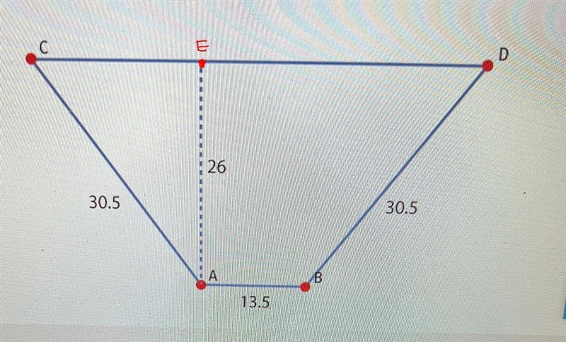 Find the area of the trapezoid in the figure below ground your final answer to the-example-1