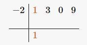 Use the remainder theorem to find P(-2) for P(x) = x³ + 3x² +9,Specifically, give-example-1