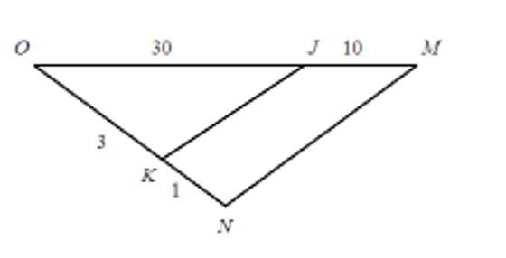 State whether the triangles are similar. If so, write a similarity statement and the-example-1