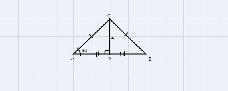 The drawing below represents the frame for an isosceles triangle-shaped roof. The-example-1