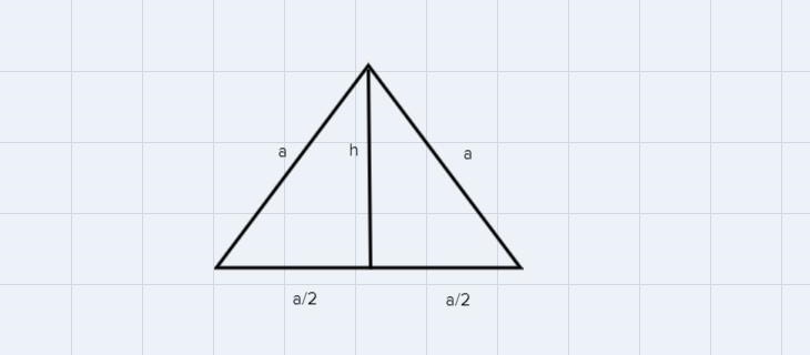 Find the area of an equilateral triangle with a height that measures 9 feet-example-1