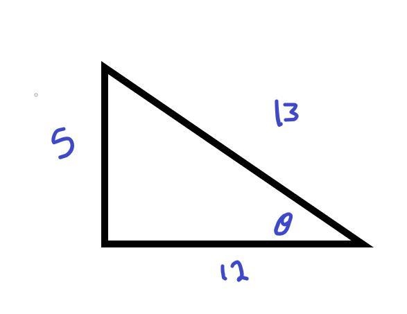 Check all that apply. If sec = 13/12, then: A. csc = 12/13 B. cos = 12/13 C. tan = 5/12 D-example-1