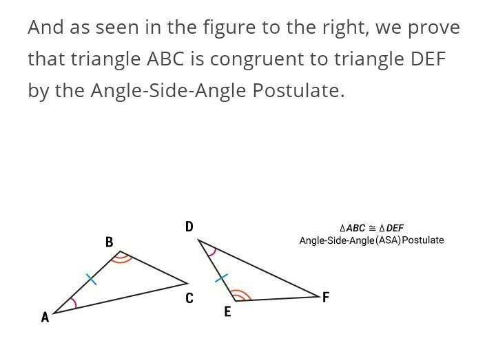 Which theorem or postulate could be used to prove the congruence of the triangles-example-1