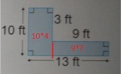 Juan is designing an exercise room in his house. How many square feet of rubber flooring-example-1