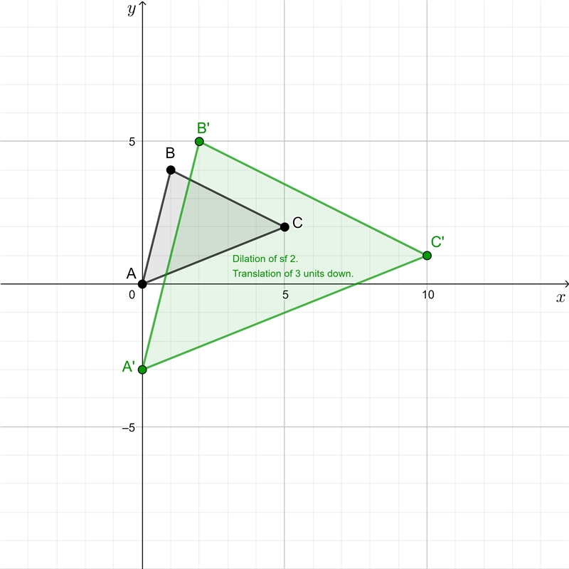 NO LINKS!! Part 4: Please help me with this Similarity Practice​-example-1