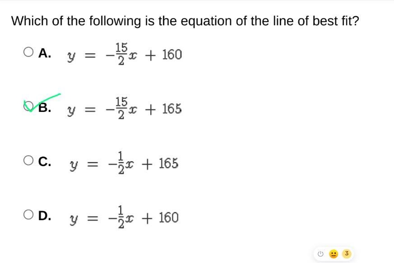 Mrs. Alexander had her chemistry classes analyze the amount of time it takes for water-example-2