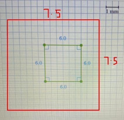 Desmond fabricates a tiny microchip it is square in shape measuring seven. 5 mm on-example-1