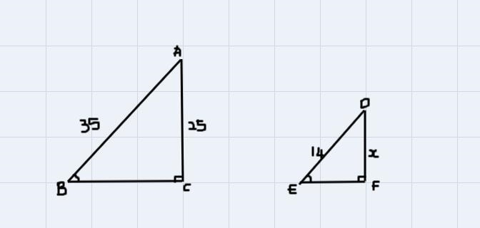 How far up the wall does the shorter ladder reach?-example-1