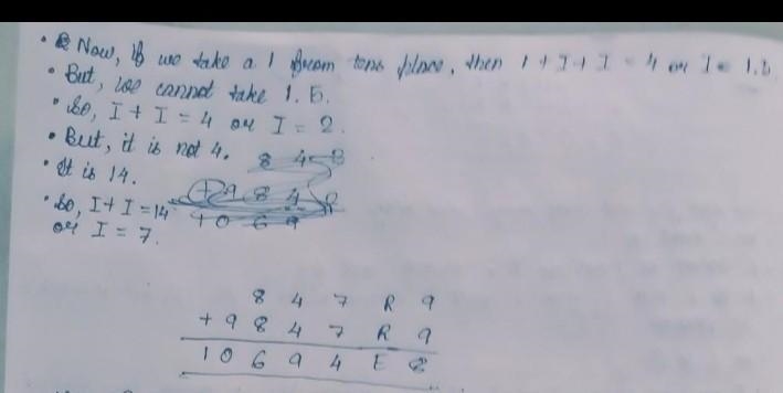 SHIRT + TSHIRT = CLOTHES (Cryptarithm, answer this question with an equation [ex. 5+4=9])-example-3