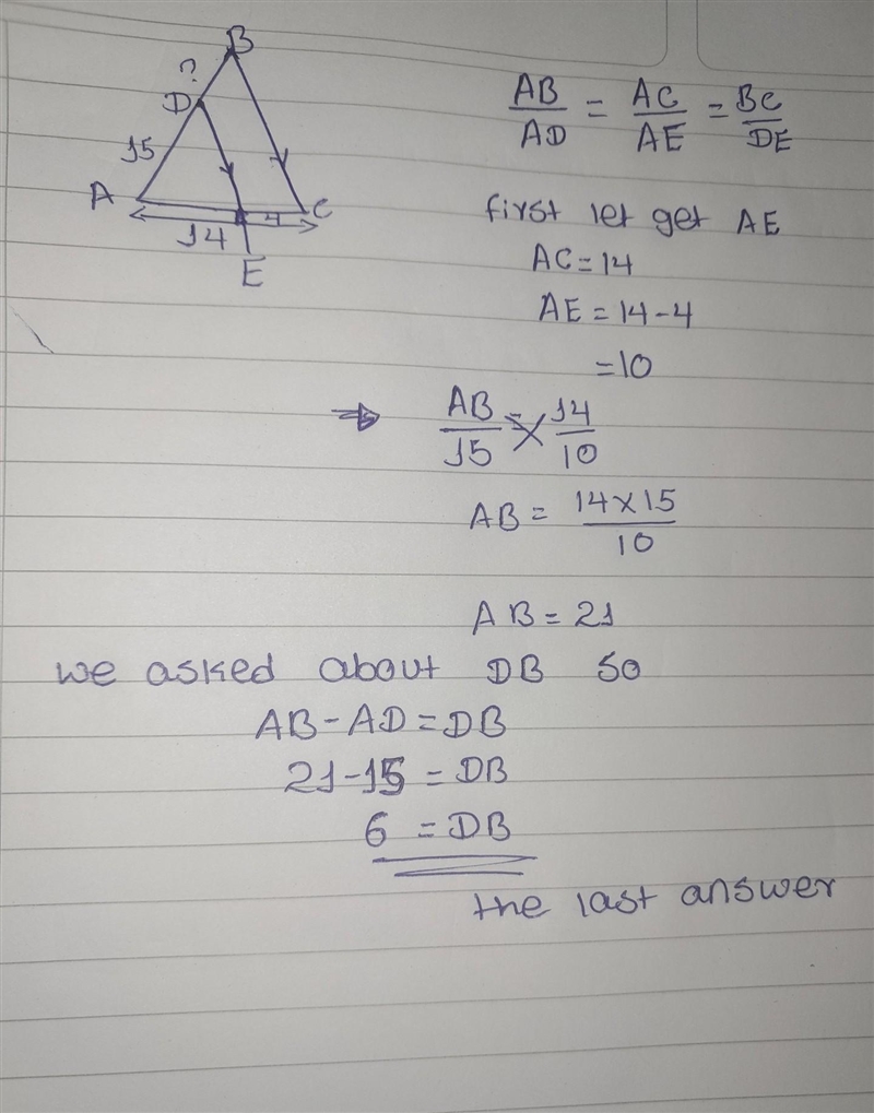 Find the missing length indicated.-example-1