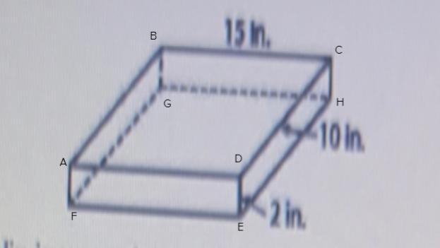 8 and 9 question, what is the volume of the gift box ?-example-1