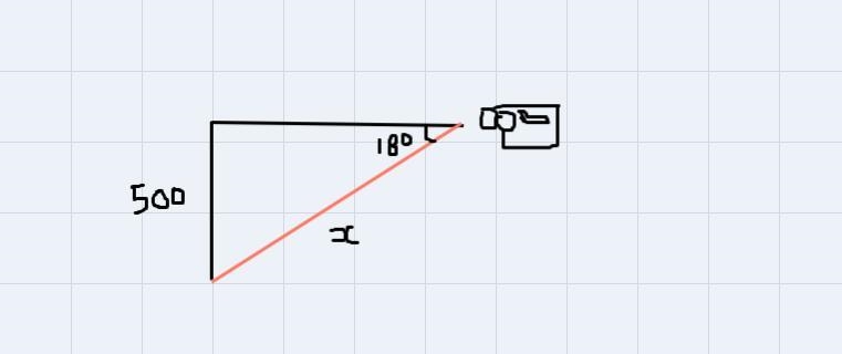 FHomework: 8.4 Angles of Elevation andDepressionQuestion 7, 8.4.33HW Score: 40.91%, 9 of-example-1