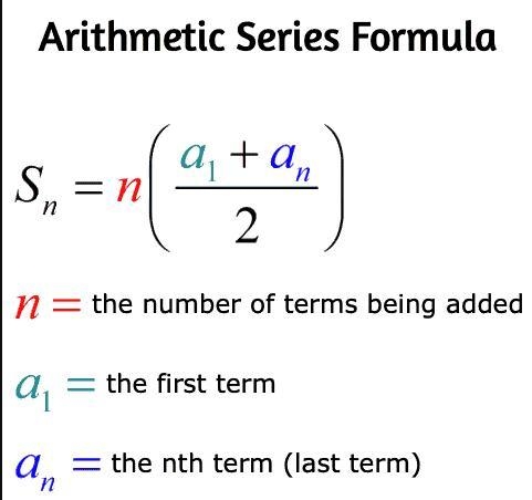 Find the sum of the arithmetic series given a₁ =A. 650B. 325C. 642D. 1266Reset SelectionPrevious-example-1