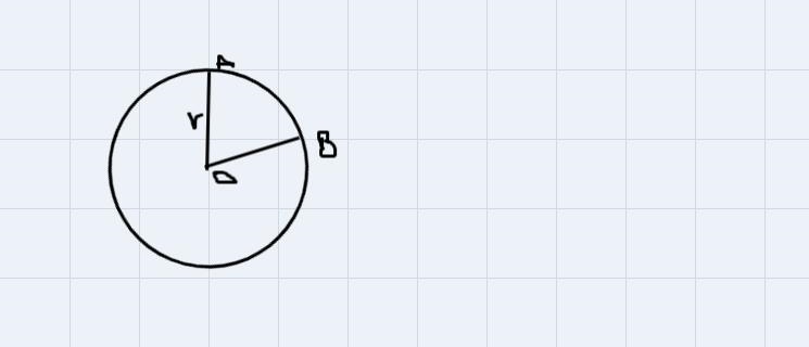 if length of AB/radius equal x/10 what is the ratio of the area of sector AOB to the-example-1