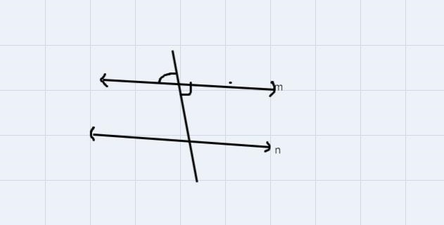 Use the angles shown to determine if the line are parallel-example-1