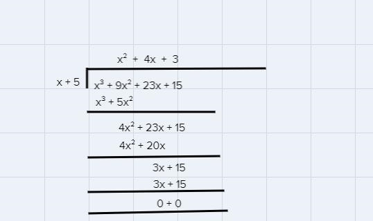 Factor and find all zeros. one factor has been given-example-1