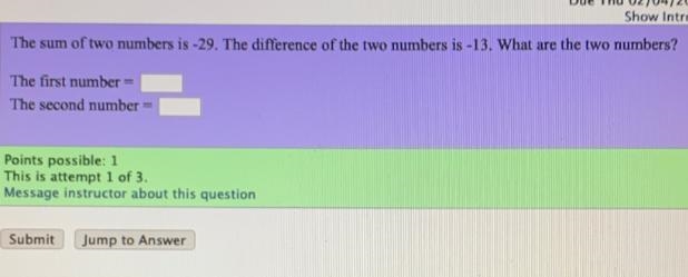 Help please i’ve never done it with negative numbers so it’s a little more confusing-example-1