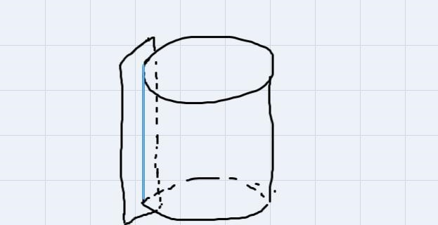 Describe different ways in which a plane might Intersect the cylinder, and the cross-example-4