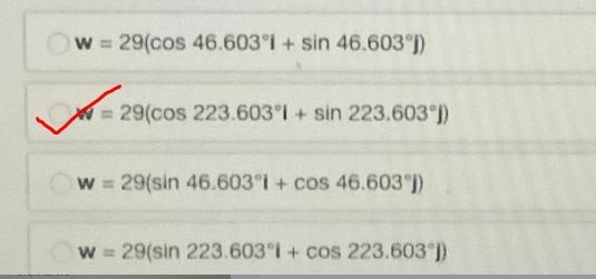 Which of the following represents this vector in trig form? Thank you!-example-2