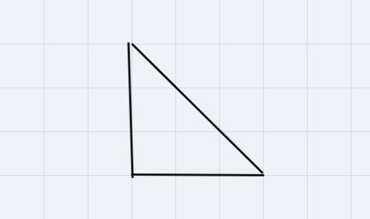 1. On the graph:a) Draw a scalene right triangle; follow the gridlines to make the-example-2