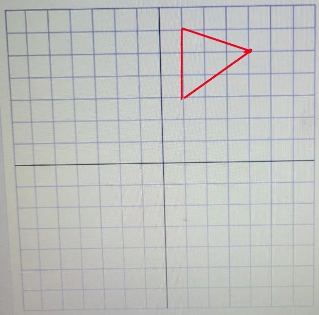 1. On the graph:a) Draw a scalene right triangle; follow the gridlines to make the-example-4