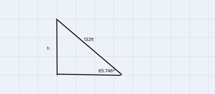 The angle of elevation of a flying kite is 65 44'47". If the other end of the-example-1