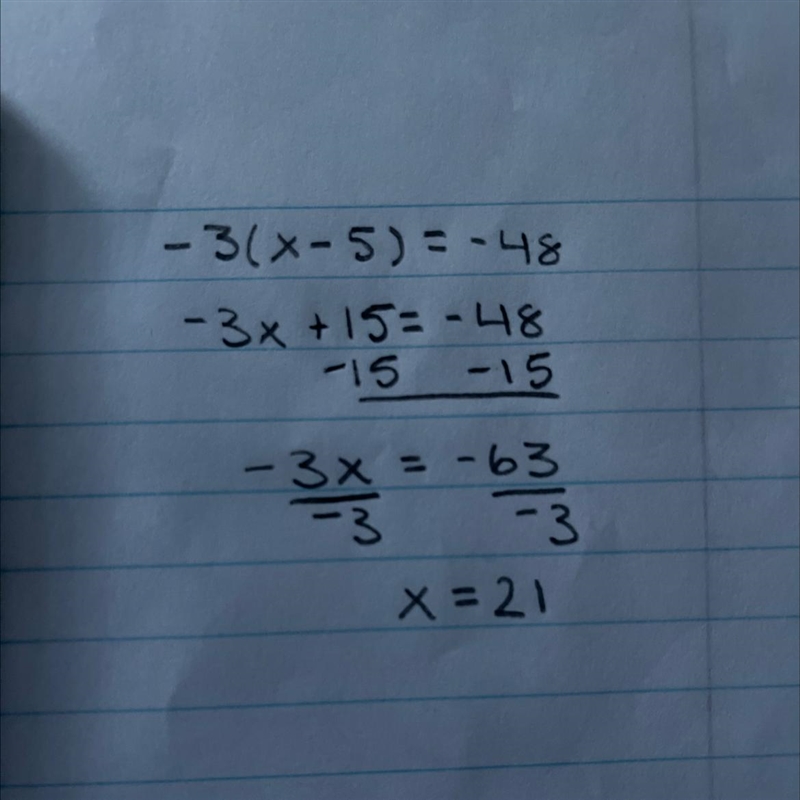 Write an equation in terms of x that represents the given statement. Solve the problem-example-1