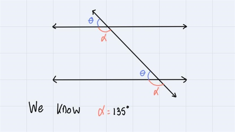 In the diagram above <3 = 135 degrees find the measure of <4-example-1