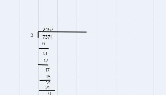 7,371÷3In long division.-example-1