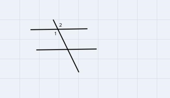 which of the angles formed by parallel lines intersected by a transversal are congruent-example-1