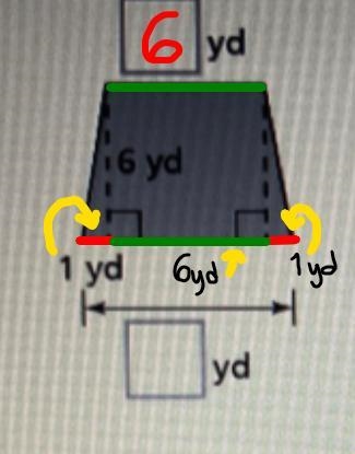 Part A- A playground has the shape of a trapezoid. The shortest side of the playground-example-3